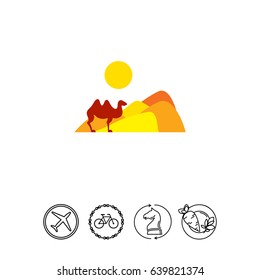 Desert icon