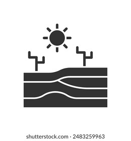 Desert Icon Sign Symbol Vector