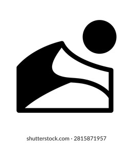 Desert Icon Vector Symbol Design Illustration