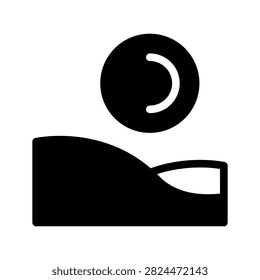 Desert Icon Vector Symbol Design Illustration