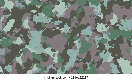 Desert сamouflage khaki pattern background seamless vector illustration. Military army design style camo texture for cover, textile print, fabric, swimwear cloth or decoration.