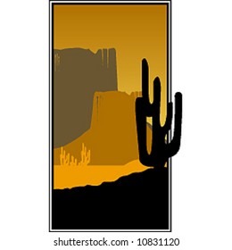 desert landscape