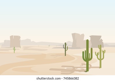 Desert landscape