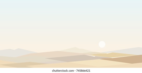 Desert landscape