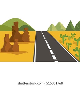 Desert landscape design