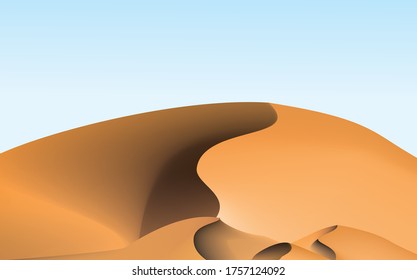 paisaje desértico con dunas de arena