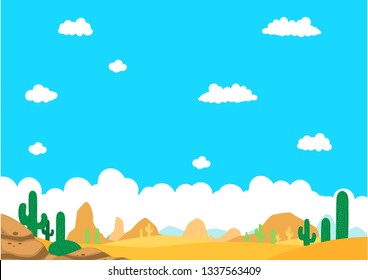 Desert Landscape vector