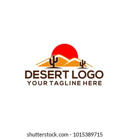 Desert logo vector