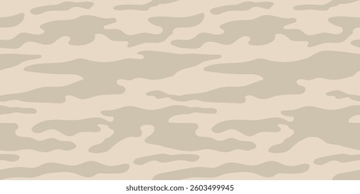 Desert military pattern. Vector camouflage pattern for clothing design.	