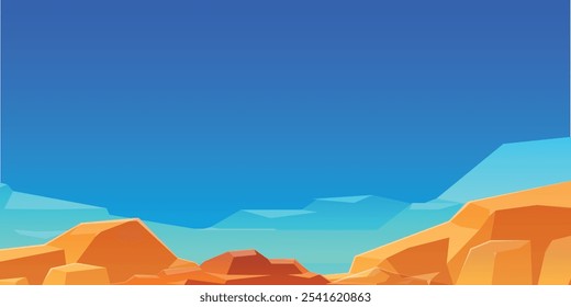 desert mountain landscape, featuring rugged terrain and warm tones, perfect for nature-themed designs, outdoor adventures, and travel graphics