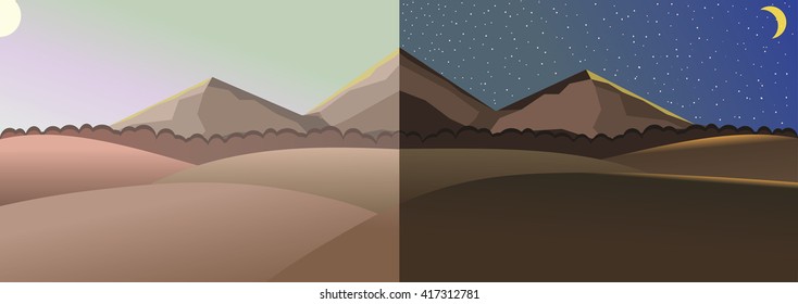 Desert mountains