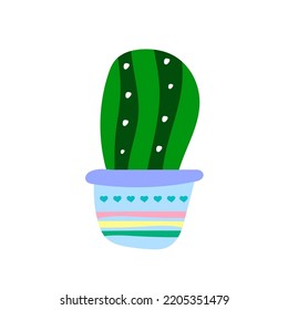 desert plant wild cactus color icon set. succulent, thorny plant. liver plant, liver cactus, prickly pear, barrel, hedgehog cactus, love plant, saguaro. isolated vector illustration
