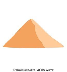 Desert sand hill view landscape