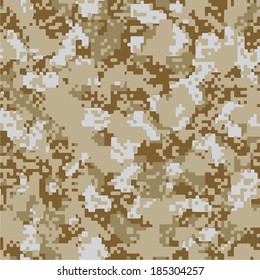 Desert Sand Vector Seamless Camo. 200+ Camo Textures In My Portfolio. 