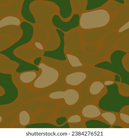 Desert Seamless Color Beautiful Scribble Backdrop. Green Continuous Abstract Organic Ornament, Seamless Vector. Black Endless Classic Trendy Artwork Background. 