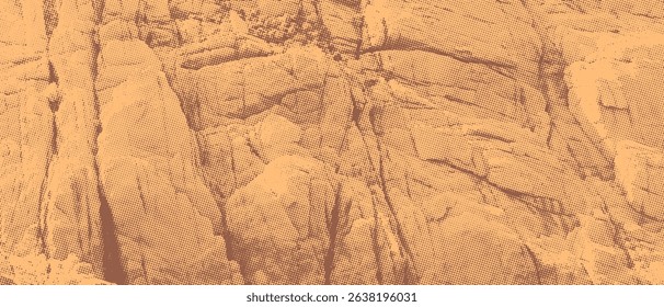desert stone halftone  texture ,desert camouflage background