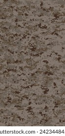 Desert War Digital Camouflage (Marine Corps), Highly sophisticated camouflage pattern. vector