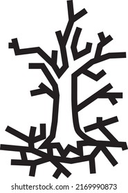 Desertifizierungssymbol , Vektorgrafik