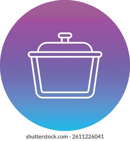 Desiccator vector icon. Can be used for printing, mobile and web applications.
