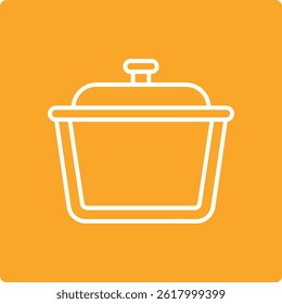Exsikkator, Vektorsymbol. Kann für Druck-, Mobil- und Web-Anwendungen verwendet werden.