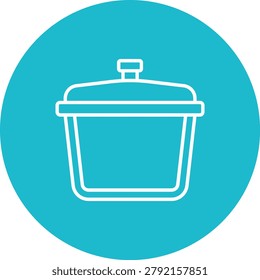 Desiccator vector icon. Can be used for printing, mobile and web applications.