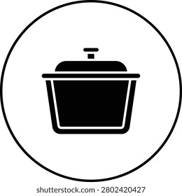 Desiccator vector icon. Can be used for printing, mobile and web applications.