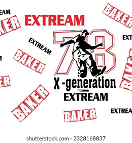 desig graphic extreme vector art