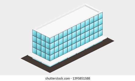 design 3D web vector building