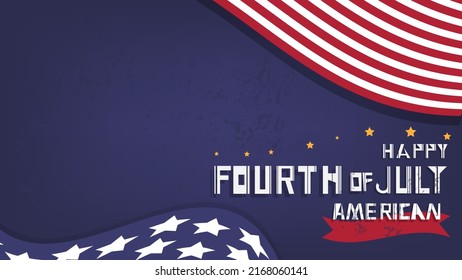 Design 4th of July independence day
