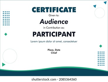 Design 6 Certificate of Appreciation