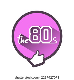 Design of the 80s message symbol