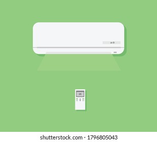 design about air conditioning and remote