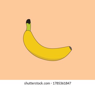 design about the banana icon