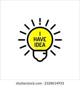 Design about brainstorming concept . Vector illustration