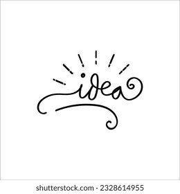 Design about brainstorming concept . Vector illustration