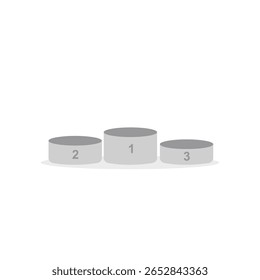 design sobre o ícone do pódio do campeão