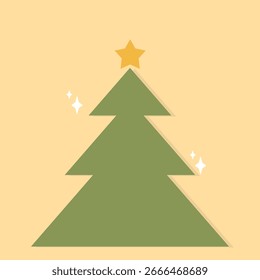Design über Weihnachtsbaum-Symbol