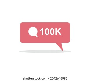 design about comment icon illustration 100k