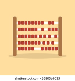 Design über das Konzept der abacus Ikone