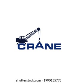 design about creative crane logo