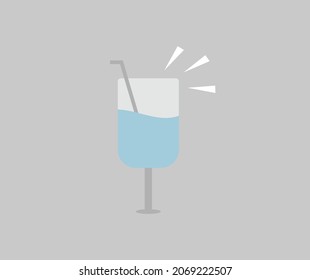 design about drink icon illustration