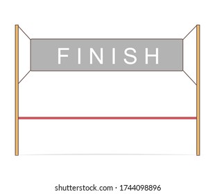 design about the finish line