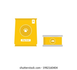 design about food bag illustration