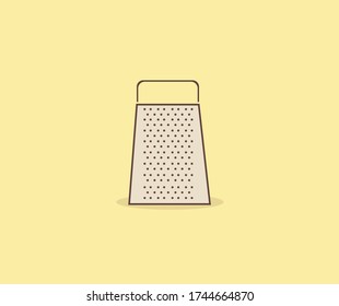 diseño sobre el icono de queso rallado