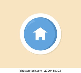 Design über Home-Button-Symbol