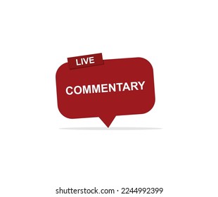 design about illustration live commentary