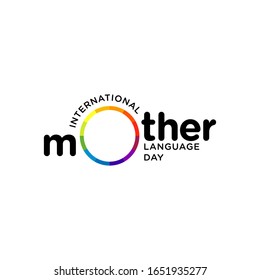 Design about International Mother Language Day. February 21
