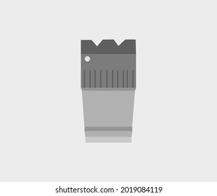 design about lens icon illustration