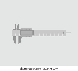 design about measuring tool icon illustration