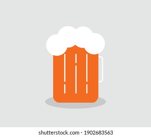 design about milk soda icon illustration